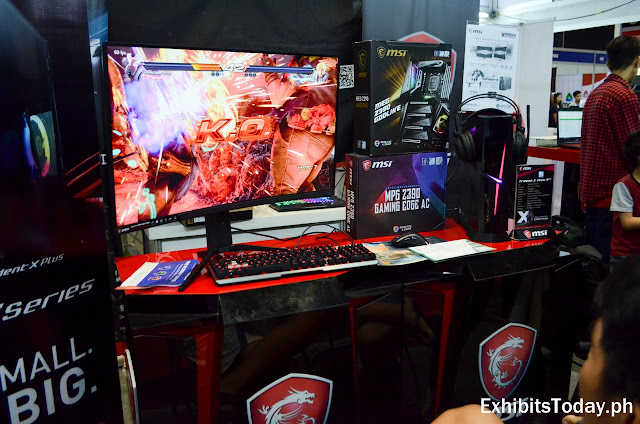 MSI computer set at WOCEE 2019